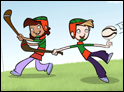 Cartoon Hurling