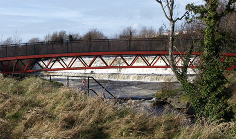  Foot Bridge at Firhouse Weir