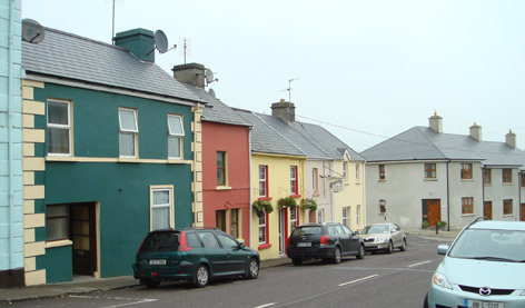  Houses along street