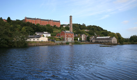  View to Old Water Works & Weir